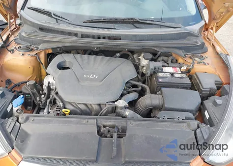 2012 Hyundai Veloster Base W/Black z USA, uszkodzony, nr VIN KMHTC6AD6CU065677